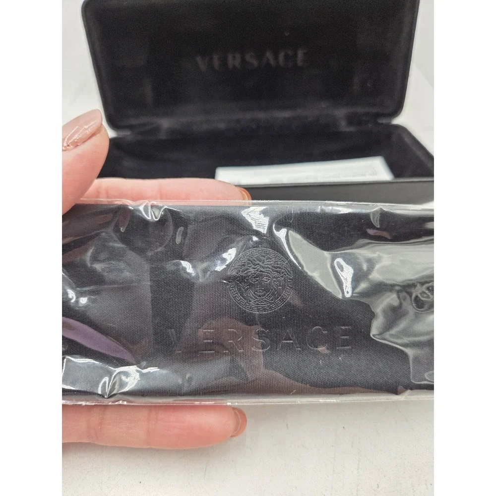 Versace Eyeglass Sunglass Clamshell Black Hard Case 6